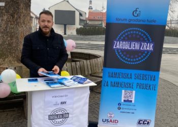 Forum of Tuzla citizens: Initiative „Trapped air“ has been presented in Tuzla