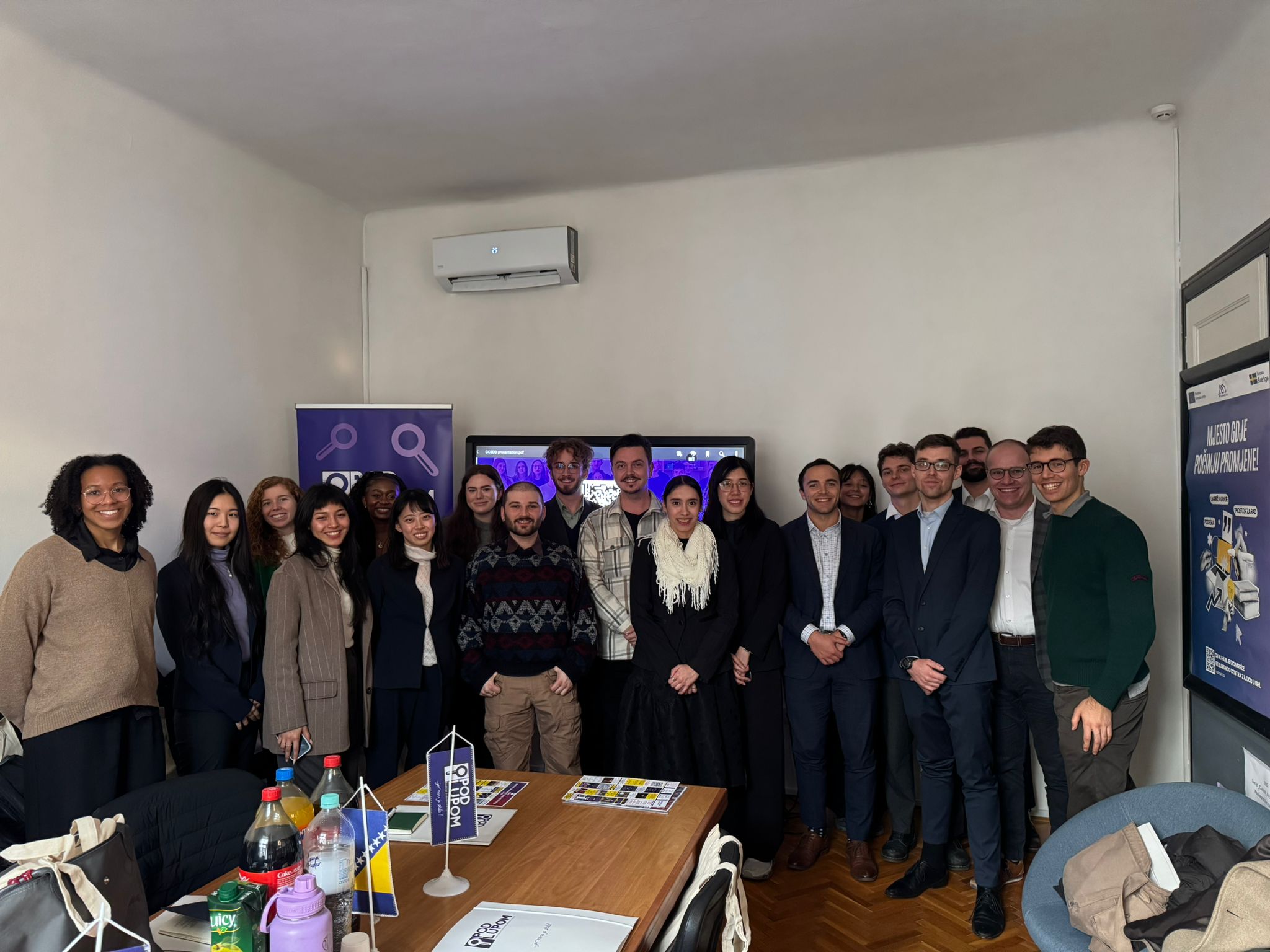 Studenti Johns Hopkinsa i Univerziteta u Bologni u posjeti Koaliciji „Pod lupom“