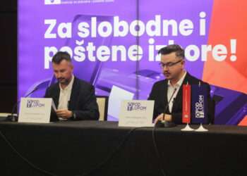 Koalicija Pod lupom: press konferencija nakon zatvaranja biračkih mjesta (VIDEO)