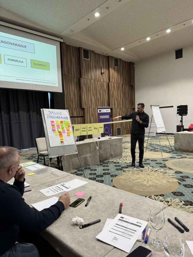 Pod lupom razmjena iskustava o mobilizaciji građana i vođenju javnih kampanja za organizacije civilnog društva